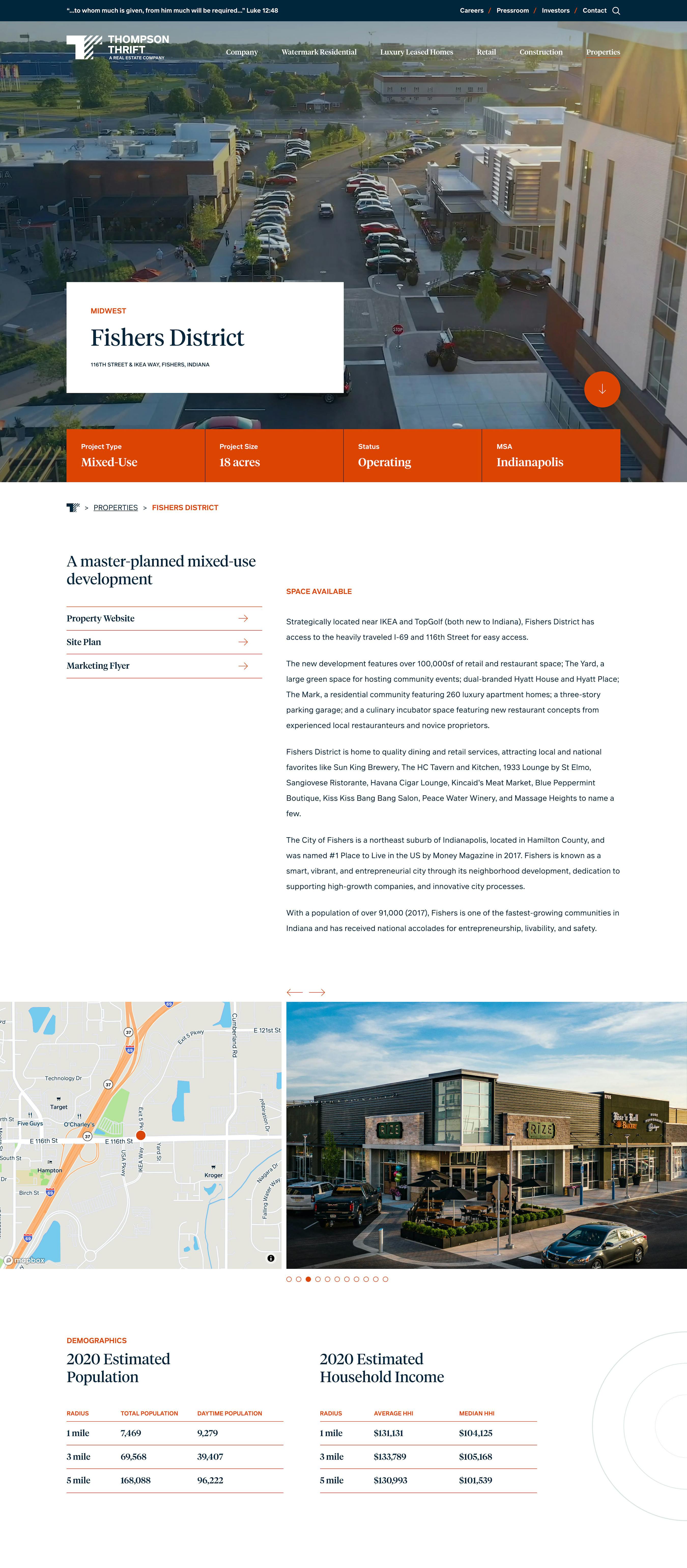 Thompson Thrift Property